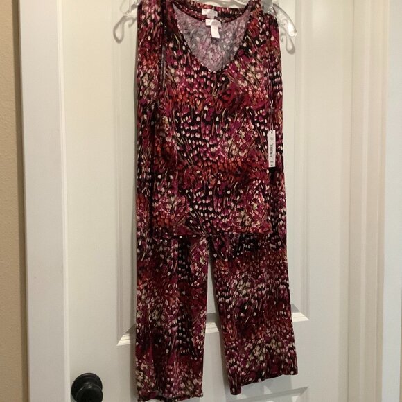Ambrielle 2-Peace Pajama Set, Size x-small, NWT - Picture 2 of 9
